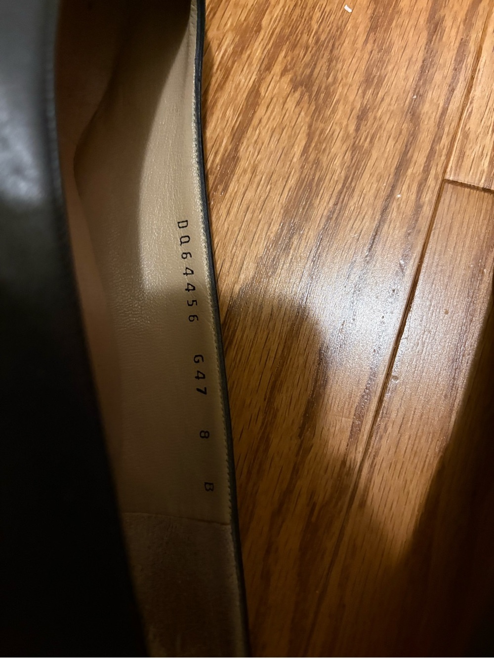 Vintage Ferragamo Black Leather Block Heels - Picture 5 of 11